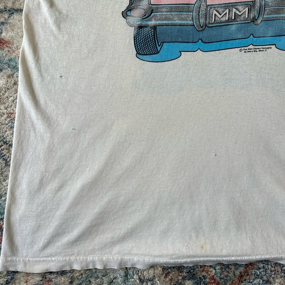 Vintage Disney Mickey And Minnie Mouse Drive In T-shirt Size XL - Picture 11 of 11